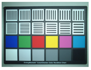 色彩還原測(cè)試卡